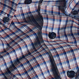 CBBD13826401 | Navy & Spice Check Sport Shirt