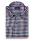 CBBD13826401 | Navy & Spice Check Sport Shirt