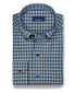 CBBD13826492 | Navy & Olive Check Sport Shirt