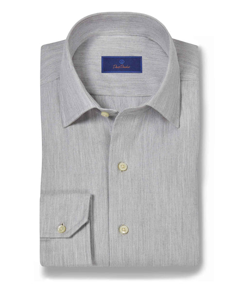 CBSM10100025 | Pearl Herringbone Sport Shirt