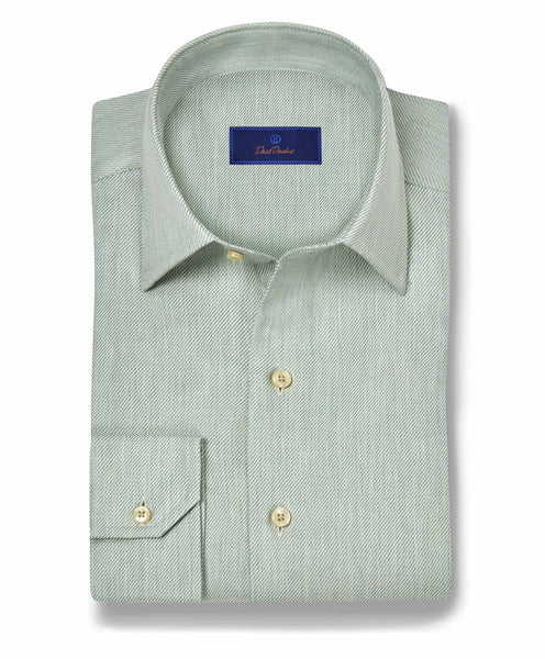 CBSM11101335 | Sage Cashmere Blend Sport Shirt