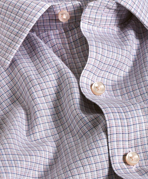 CBSM11828046 | Pearl Check Cashmere Blend Sport Shirt