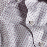 CBSM12214041 | Pearl & Pink Neat Print Sport Shirt