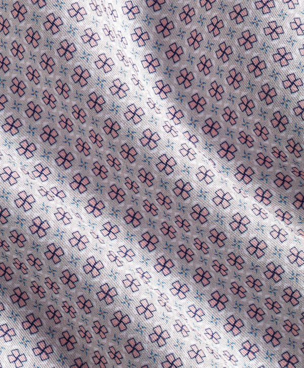 CBSM12214041 | Pearl & Pink Neat Print Sport Shirt