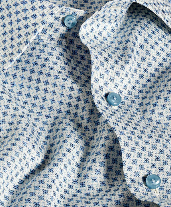CBSM12214245 | Sand & Sky Neat Print Sport Shirt