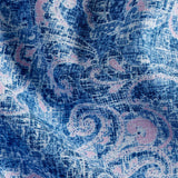 CBSM12500496 | Navy & Pink Paisley Linen Blend Sport Shirt