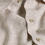 CHBD12825124 | White & Dune Linen Check Sport Shirt
