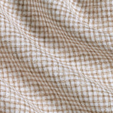 CHBD12825124 | White & Dune Linen Check Sport Shirt