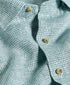 CHBD12825132 | Green Linen Check Sport Shirt