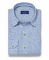 CHBD12825155 | Navy Linen Check Sport Shirt