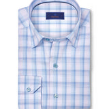 CHBD12829467 | Blue & Pink Twill Check Sport Shirt