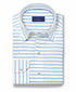 CHBD12954135 | Blue Barre Stripe Sport Shirt