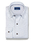 CHBD13210102 | White & Chocolate Neat Sport Shirt