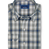 CHBD13833236 | Dune & Navy Check Sport Shirt
