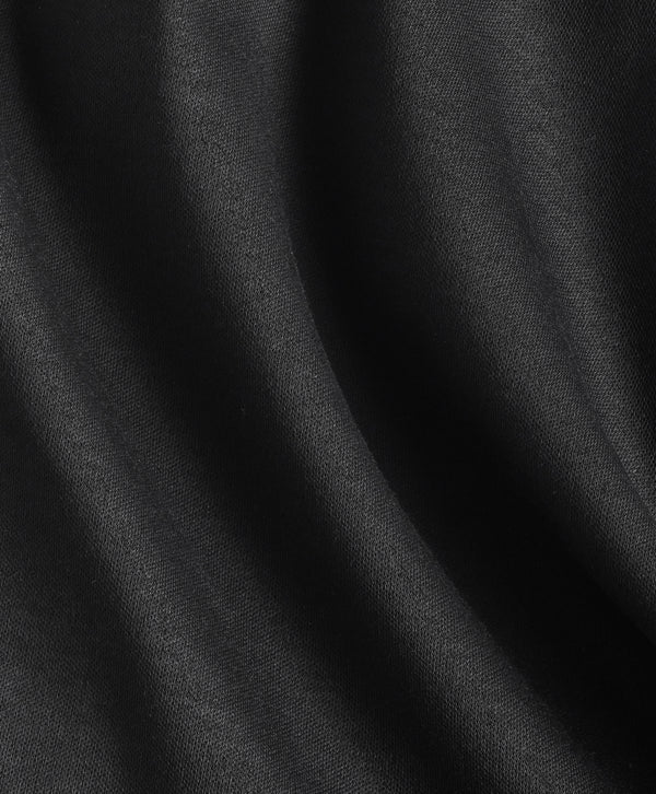 CMSK12150002 | Black Solid Knit Sport Shirt