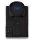 CMSK12150002 | Black Solid Knit Sport Shirt