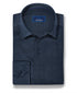 CMSK13105412 | Navy Solid Texture Knit Sport Shirt