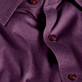 CMSK13105606 | Cabernet Solid Texture Knit Sport Shirt