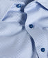 CMSK13213475 | Sky & White Neat Knit Sport Shirt