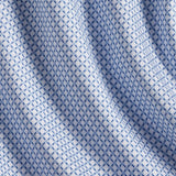 CMSK13213475 | Sky & White Neat Knit Sport Shirt