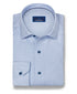 CMSK13213475 | Sky & White Neat Knit Sport Shirt