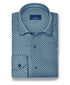CMSK13611313 | Hunter & Multi Geometric Knit Sport Shirt