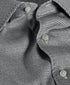CMSK13829016 | Charcoal & White Check Knit Sport Shirt