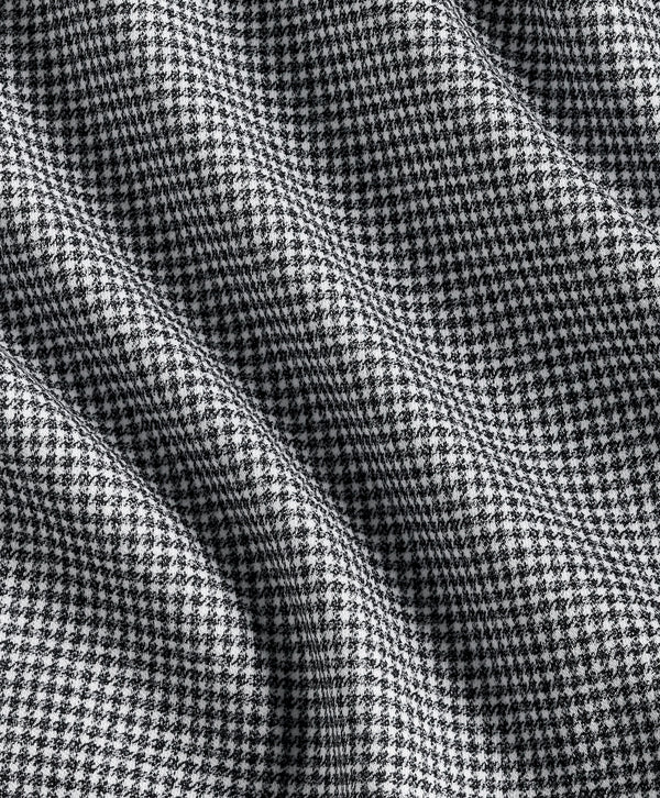 CMSK13829016 | Charcoal & White Check Knit Sport Shirt