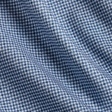 CMSK13829407 | Navy & White Check Knit Sport Shirt