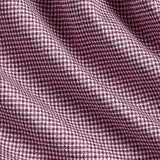 CMSK13829613 | Merlot & White Check Knit Sport Shirt