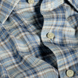 CMSK13830296 | Dune & Blue Plaid Knit Sport Shirt