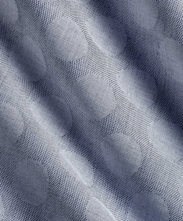 CMSW12300476 | Denim Jacquard Dot Sport Shirt