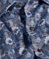 CMSW12402419 | Navy Floral Print Sport Shirt