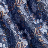 CMSW12402419 | Navy Floral Print Sport Shirt