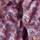 CMSW12402656 | Pink Floral Print Sport Shirt