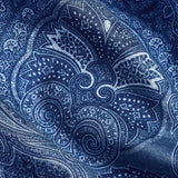 CMSW12504412 | Navy Paisley Print Sport Shirt