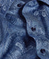 CMSW12504412 | Navy Paisley Print Sport Shirt
