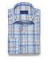 CMSW12826478 | Blue & Dune Linen Check Sport Shirt