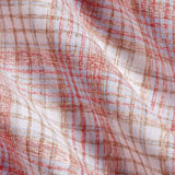 CMSW12828699 | Red & Multi Linen Check Sport Shirt