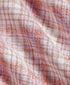 CMSW12828699 | Red & Multi Linen Check Sport Shirt