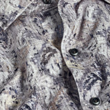 CMSW13402018 | Charcoal & Multi Botanical Corduroy Sport Shirt