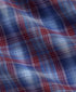 CMSW13825486 | Navy & Merlot Check Sport Shirt