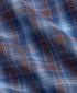 CMSW13825491 | Navy & Chocolate Check Sport Shirt