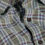 CMSW13828316 | Olive & Multi Plaid Sport Shirt