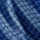 CSSM12216412 | Navy Neat Print Short Sleeve Shirt