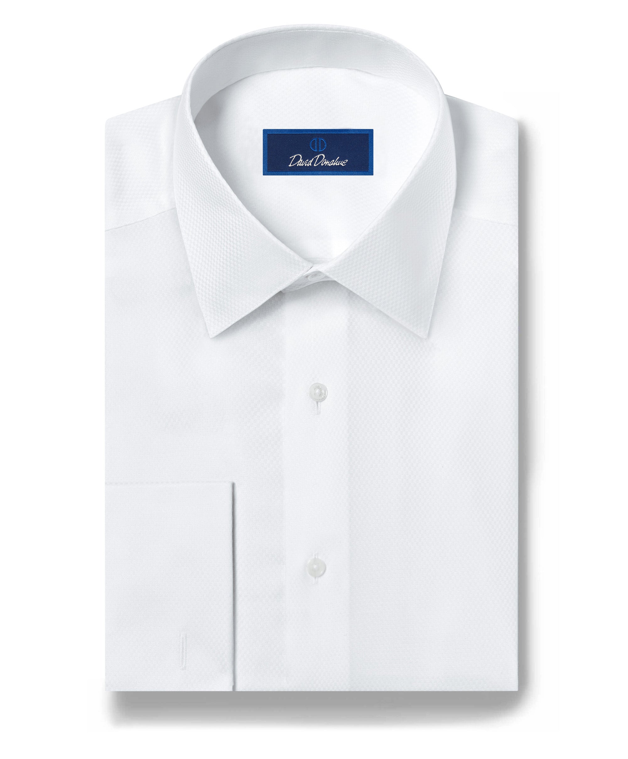 David Donahue - Boxed French Cuff Formal Shirt