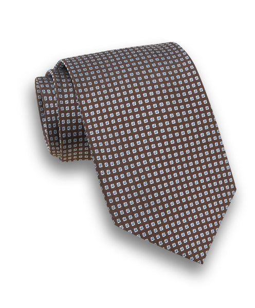 NTR07099212 | Chocolate Micro Neat Tie