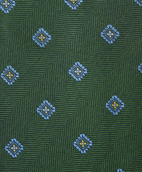 NTR07289314 | Olive & Sky Melange Neat Tie