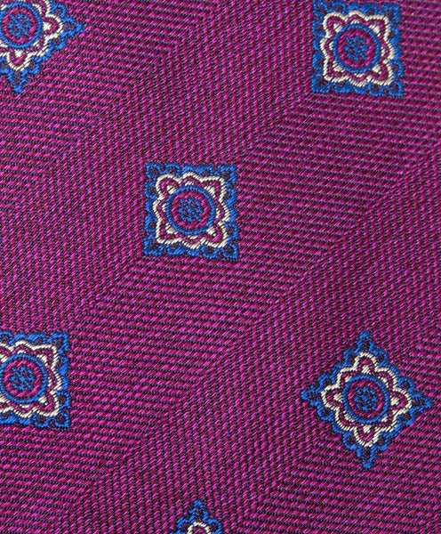 NTR07793652 | Berry Melange Medallion Tie