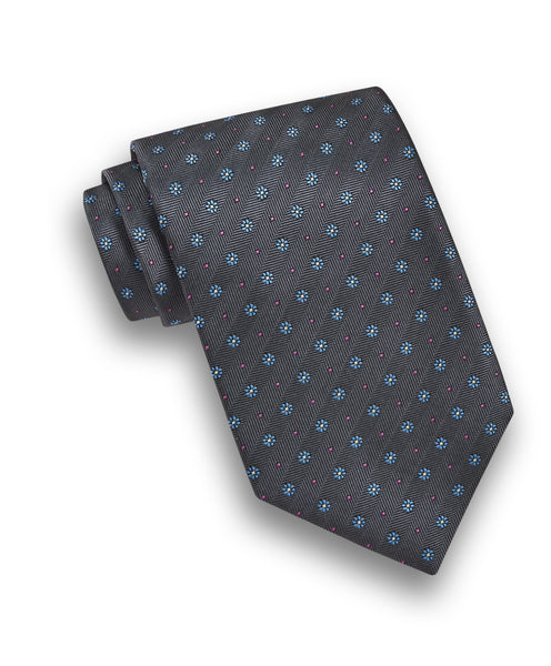 NTR08294010 | Charcoal Neat Tie